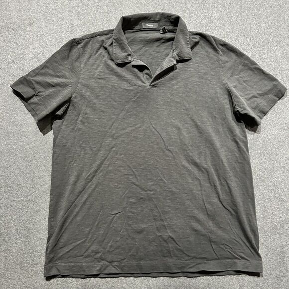 Theory Men’s XL Black‎ Short Sleeve Polo Shirt - Picture 1 of 5